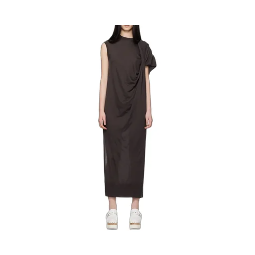 Asymmetrical Wool Dress