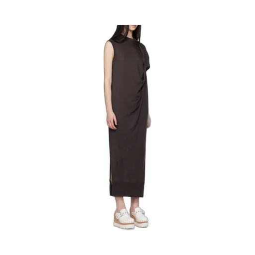 Asymmetrical Wool Dress