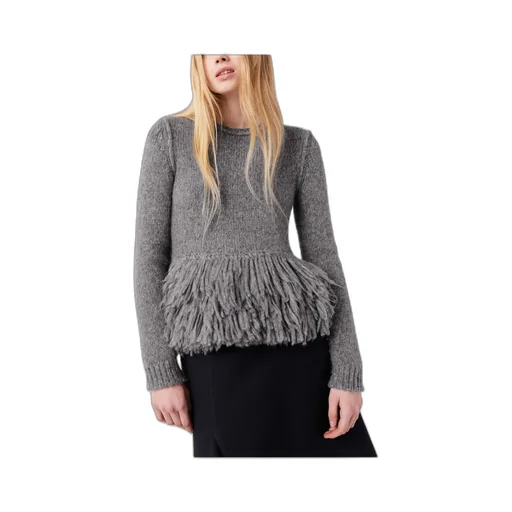 Stella Mccartney Peplum Detailed Crewneck Jumper
