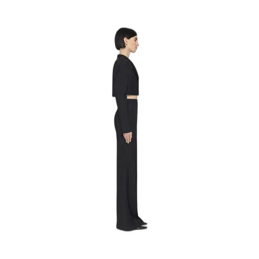 Pressed-Crease Tailored Trousers