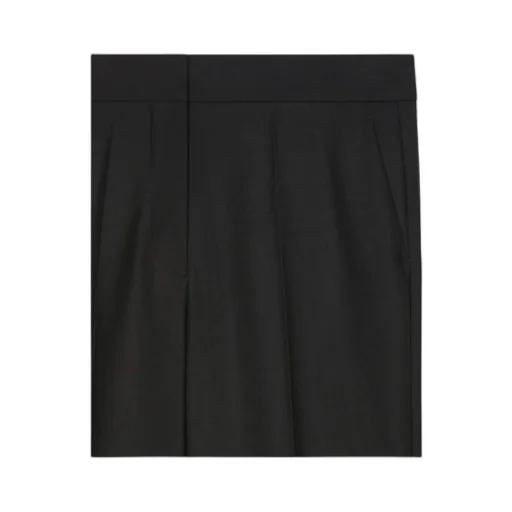 Pressed-Crease Tailored Trousers