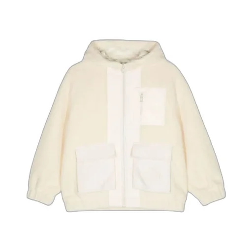Fendi Kids Hooded Zip-Up Fleece Jacket