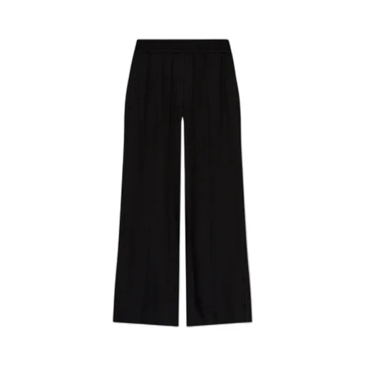 Monogram-Jacquard Wide-Leg Trousers