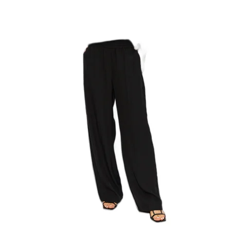 Monogram-Jacquard Wide-Leg Trousers