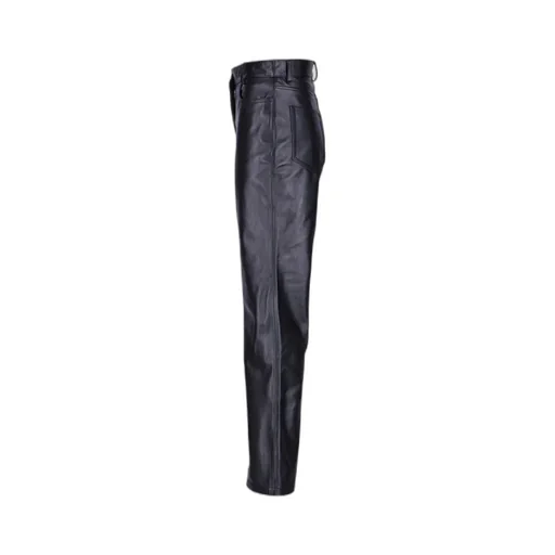 TotÊMe Straight Leg Leather Trousers
