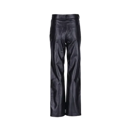 TotÊMe Straight Leg Leather Trousers