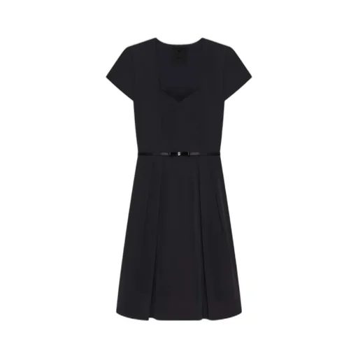 Givenchy 4G Bow Short-Sleeved Mini Dress