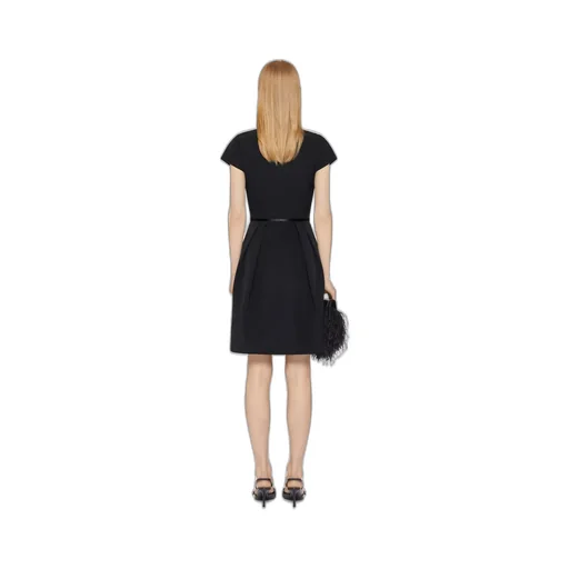Givenchy 4G Bow Short-Sleeved Mini Dress