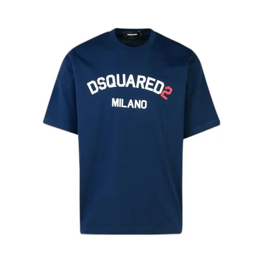 Dsquared2 Logo Printed Crewneck T-Shirt