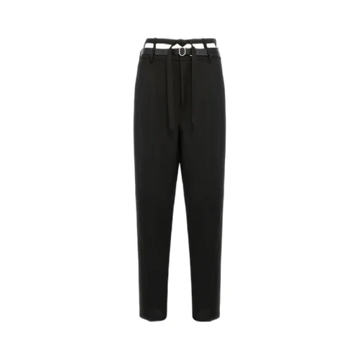 Jil Sander Belted Strap Pants