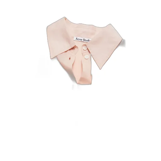 Logo-Embroidered Cotton Crop Shirt