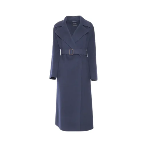 Weekend Max Mara Belted Long-Sleeved Coat