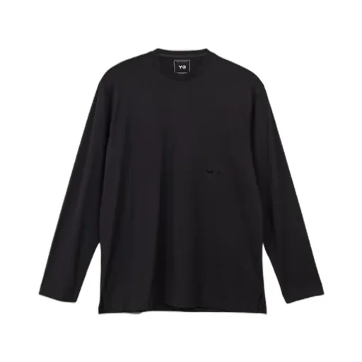 Y-3 Logo-Printed Long-Sleeved T-Shirt