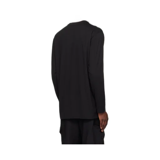 Y-3 Logo-Printed Long-Sleeved T-Shirt