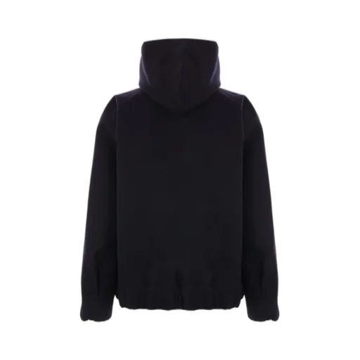 Sacai Drawstring Zip-Up Hoodie