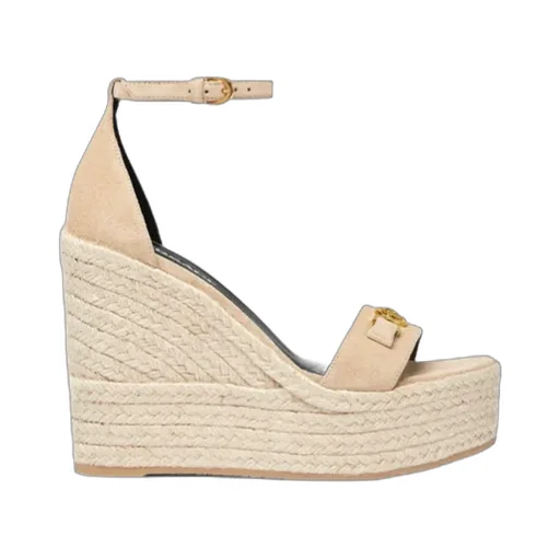 Versace Medusa '95 Round-Toe Platform Sandals