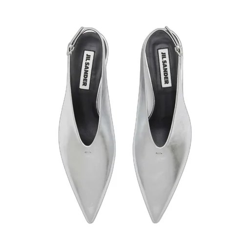 Jil Sander Pointed Toe Slingback Pumps