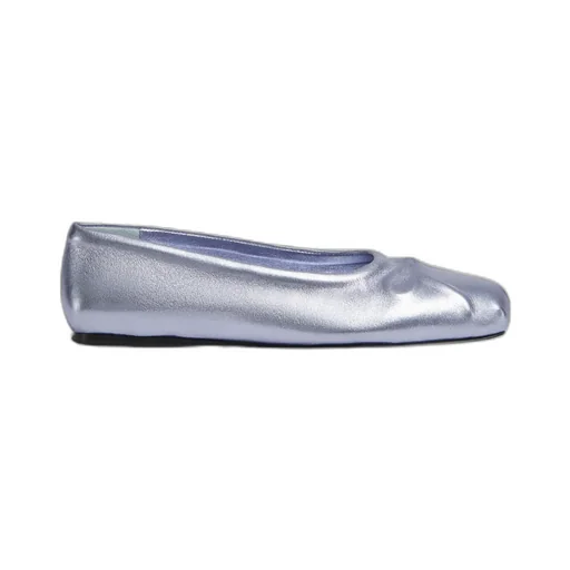 Marni Square Toe Slip-On Flats