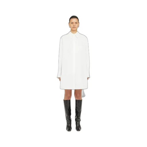 Jil Sander Oversized Poplin Shirt Dress