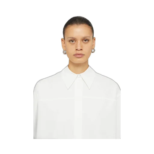 Jil Sander Oversized Poplin Shirt Dress