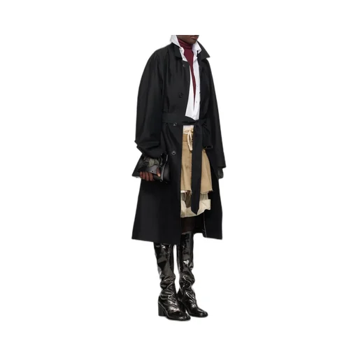 Maison Margiela Single Breasted Trench Coat