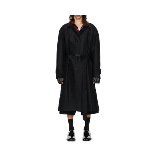 Maison Margiela Single Breasted Trench Coat