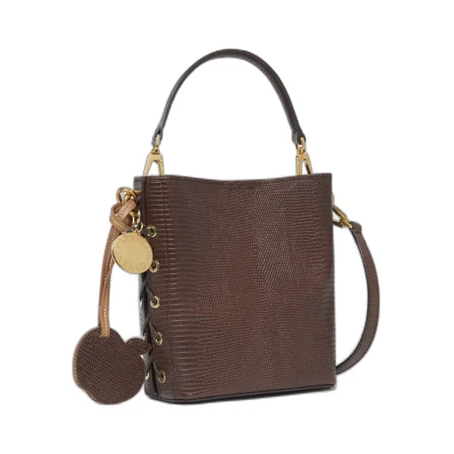 Frayme Scale Embossed Bucket Bag