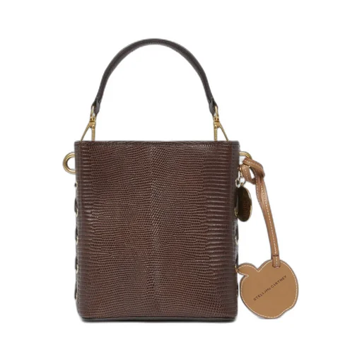 Frayme Scale Embossed Bucket Bag
