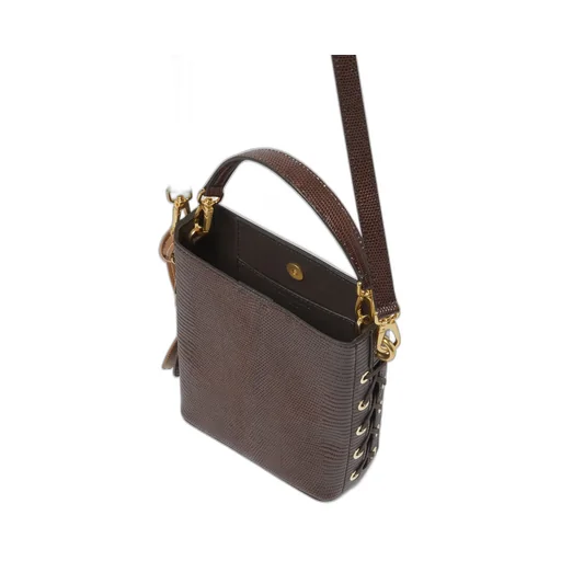 Frayme Scale Embossed Bucket Bag