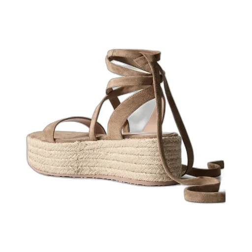 Thick Soled High-Heeled Sandals