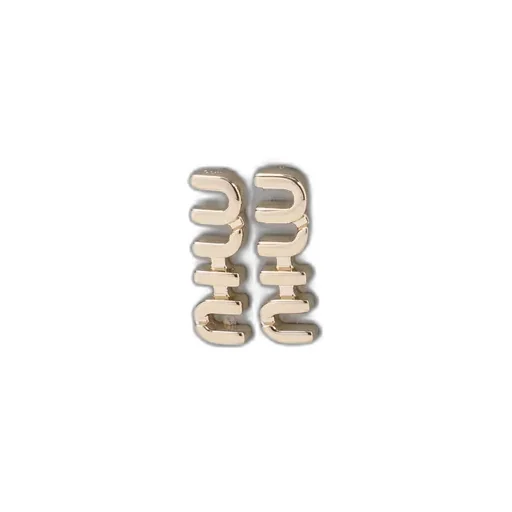 Logo-Lettering Leather Handband