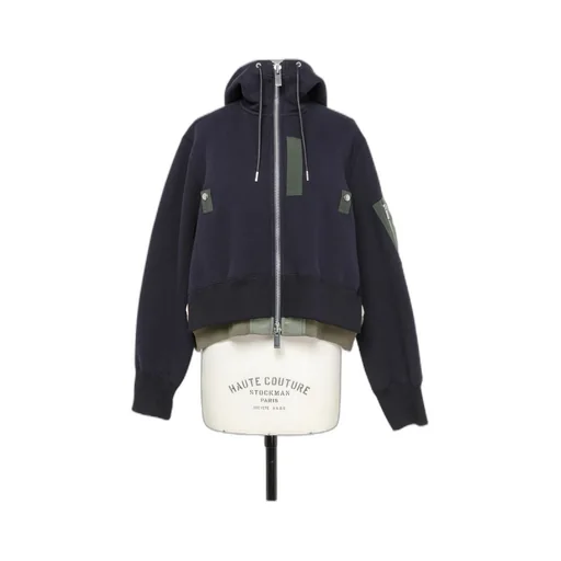Sacai Classic-Hood Zipped Jacket
