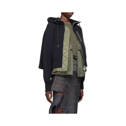 Sacai Classic-Hood Zipped Jacket