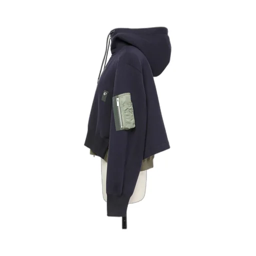 Sacai Classic-Hood Zipped Jacket
