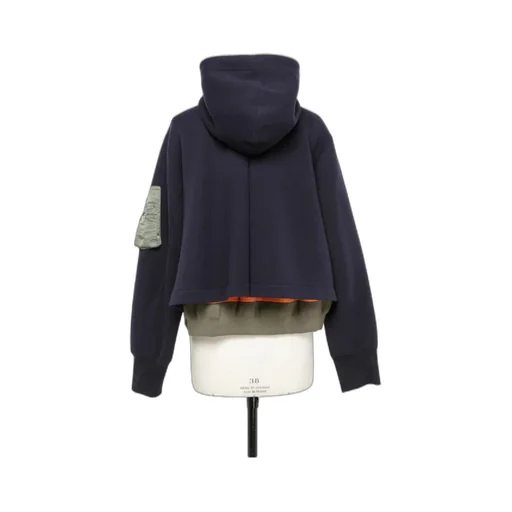 Sacai Classic-Hood Zipped Jacket