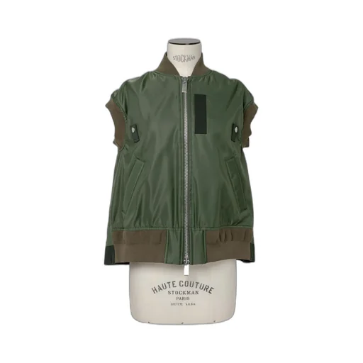Sacai Sleeveless Zipped Gilet