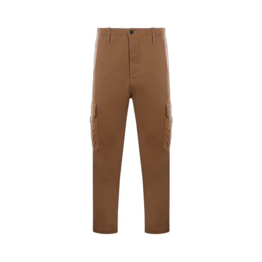 Slim-Cut Cargo Trousers