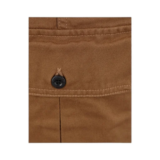 Slim-Cut Cargo Trousers