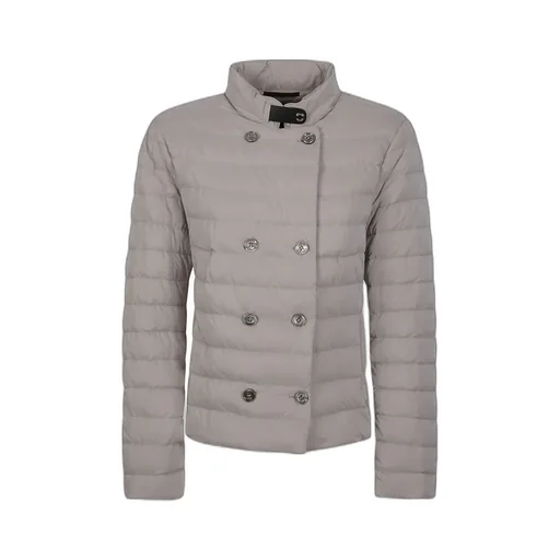 Moorer Clement Double-Breasted Short Down Jacket