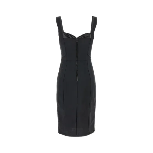 Dolce & Gabbana Lace Detailed Midi Corsetry Dress