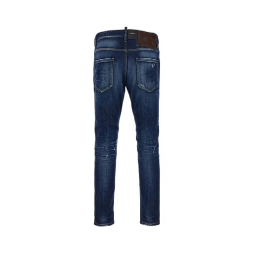 Dsquared2 Distressed Logo Tag Jeans
