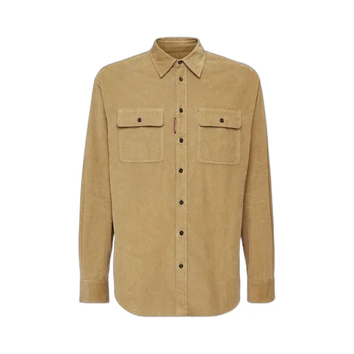 Dsquared2 Corduroy Long-Sleeved Shirt