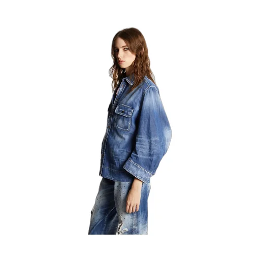 Dsquared2 Buttoned Denim Shirt