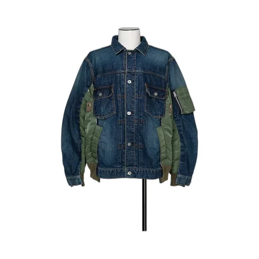 Patchwork Denim Jacket