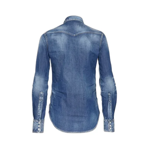 Dsquared2 Buttoned Denim Shirt