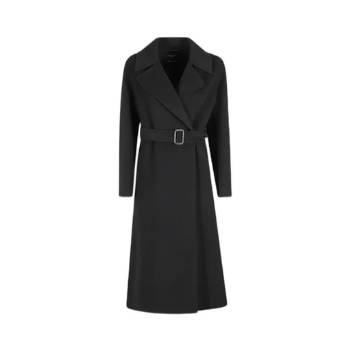 Weekend Max Mara Belted Long-Sleeved Coat