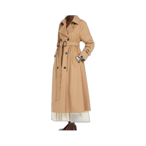 Weekend Max Mara Double-Breasted Belted Coat