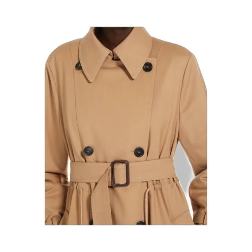 Weekend Max Mara Double-Breasted Belted Coat