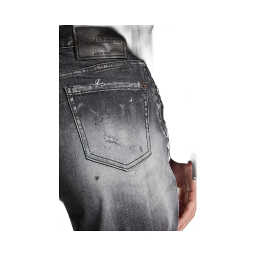 Dsquared2 Distressed Straight-Leg Jeans