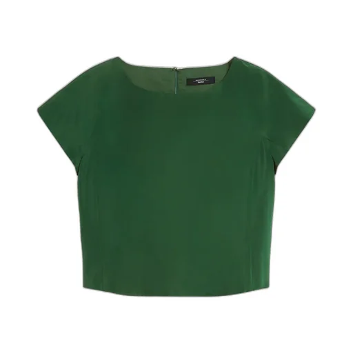 Open-Necked Black Shirt